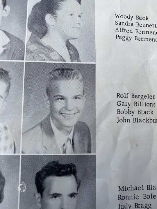 John Blackburn - Class of 1960 - Lee High School