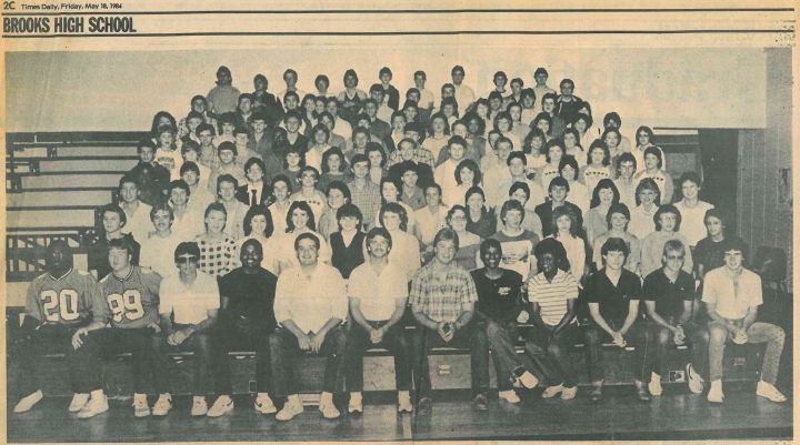 Brooks High School Class of 1984