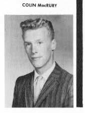 Colin MacRury - Class of 1962 - San Rafael High School