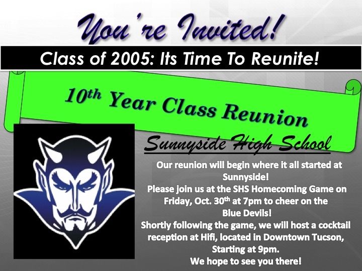 SHS Class Of 2005 Reunion
