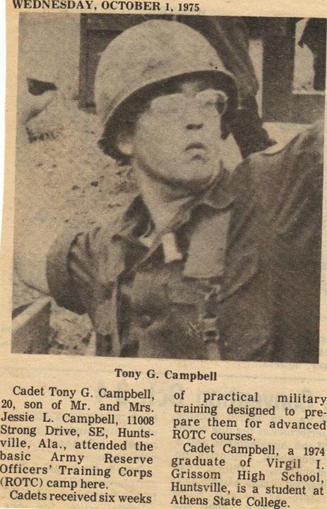 Tony Campbell - Class of 1974 - Virgil Grissom High School