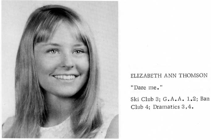 Elizabeth (beth) Thomson - Class of 1967 - Grosse Ile High School