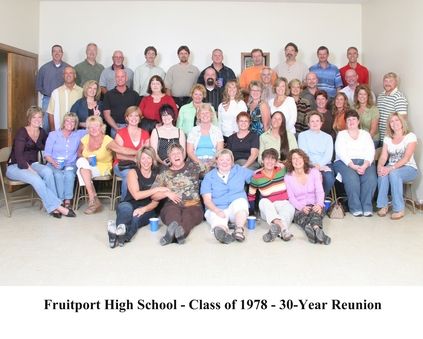 Fruitport Class of 1978 40 Year Class Reunion