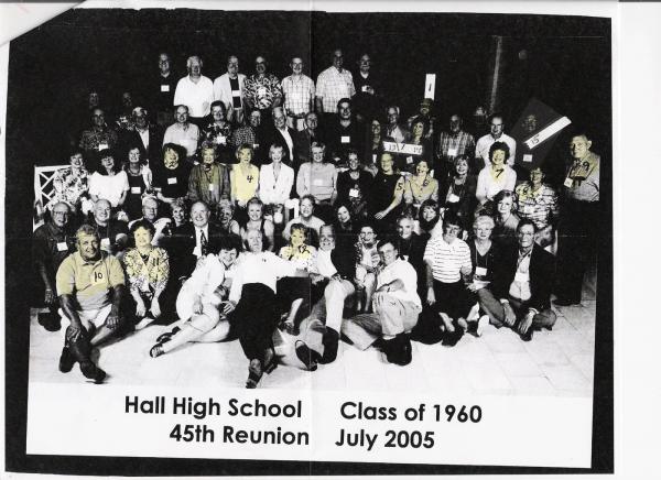 Sandy Hubbard - Class of 1960 - Hall High School