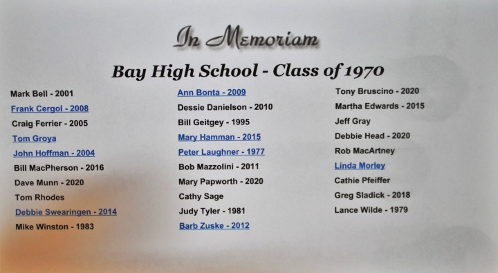 Bay High School Alumni Photo