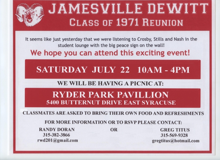 Jamesville-DeWitt High School Classmates
