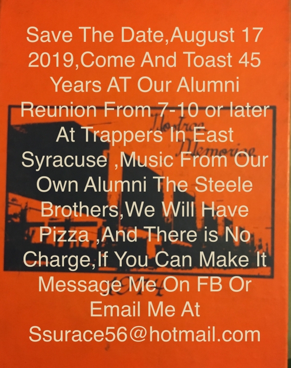 Santo Surace - Class of 1974 - East Syracuse-minoa Central High School