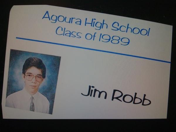 Jim Robb - Class of 1989 - Agoura High School