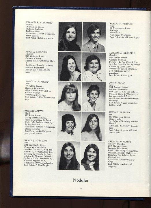 Marian Arbuckle - Class of 1972 - East Boston High School