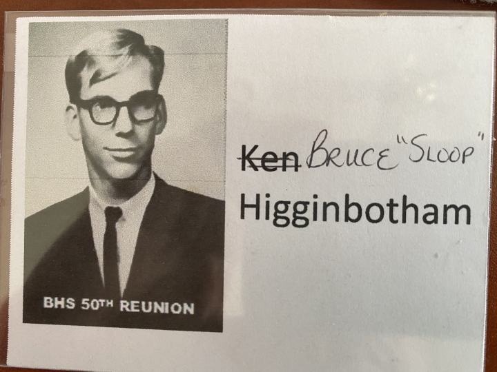 Ken (bruce)(sloopy) Higginbotham - Class of 1966 - Bedford High School