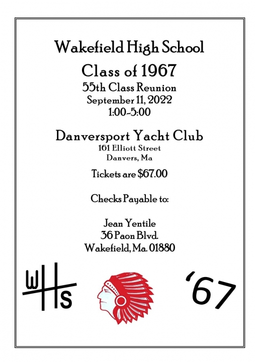 Class of 1967 - 55th Reunion