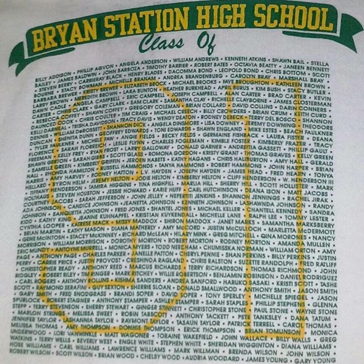 Michael Brooks - Class of 1991 - Bryan Station High School