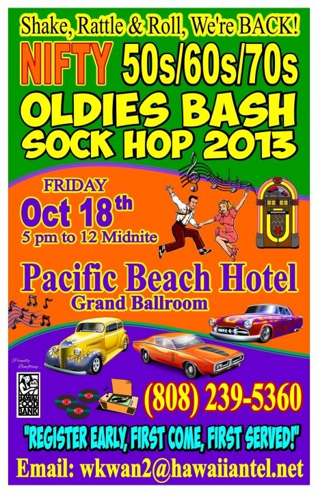Nifty 50s/60s/70s Oldies Bash Sock Hop 2013