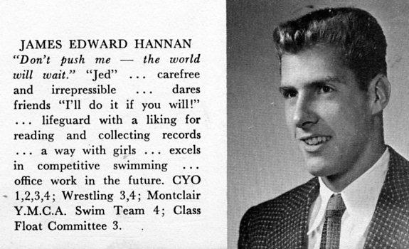James Hannan - Class of 1961 - James Caldwell High School