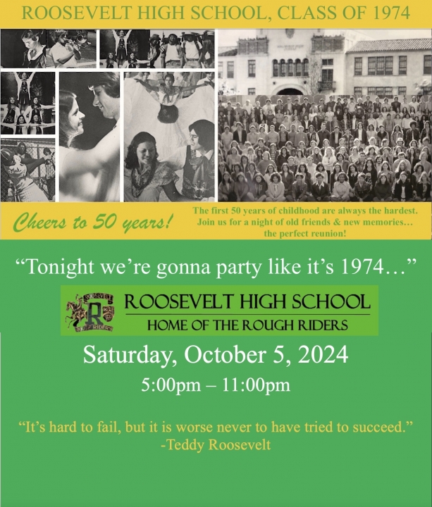 Cyndi Claxton - Class of 1974 - Roosevelt High School