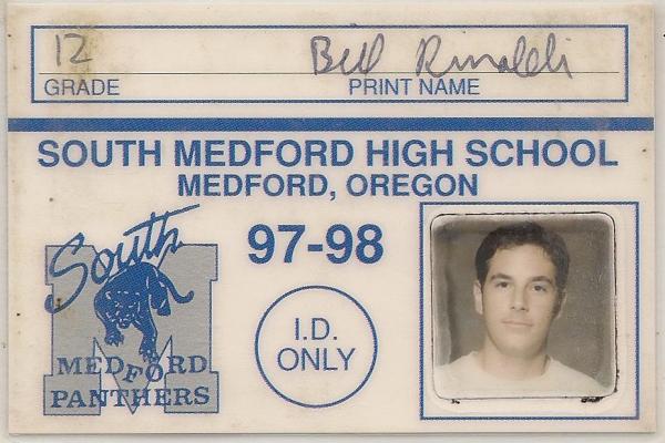 Bill Rinaldi - Class of 1998 - South Medford High School