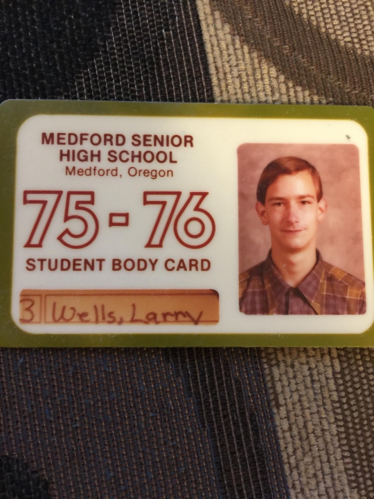 Larry Wells - Class of 1976 - North Medford High School