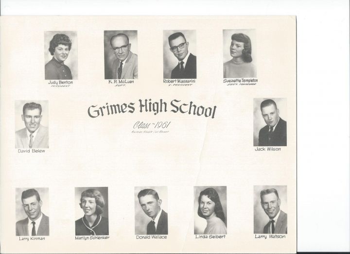 Suzette Templeton - Class of 1961 - Dallas Center - Grimes High School
