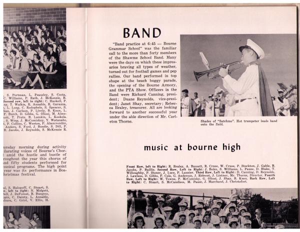 David Gibbs - Class of 1962 - Bourne High School