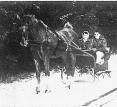 Virginia Peebles And William Taylor Enjoy A Sleigh Ride