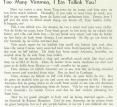 Lawrence C. Thompson (too Many Vimmen, I Am Tellink You!)
