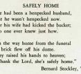Bernard Stockley (safely Home)