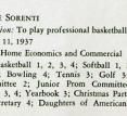 Judy Alice Sorenti B.h.s. Activities