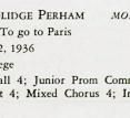Whitman Coolidge Perham B.h.s. Activities