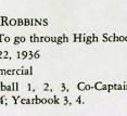 John William Robbins B.h.s. Activities