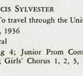 Marjorie Frances Sylvester B.h.s. Activities