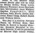 Wallace Alden In Senior Play