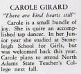 Carole Girard, B.h.s. Activities