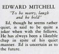Edward Mitchell, B.h.s. Activities