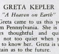 Greta Kepler, B.h.s. Activities