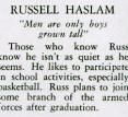 Russell Haslam, B.h.s. Activities
