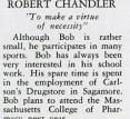 Robert Chandler, B.h.s. Activities