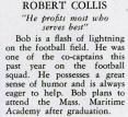 Robert Collis, B.h.s. Activities