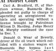 Carl Bradford At District Court