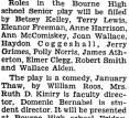 Wallace Alden In B.h.s. Senior Play
