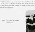 Mrs. Frances Stowell, School Nurse