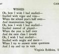 Virginia Robbins, "wishes"