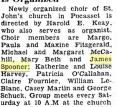 James Spooner In St. John's Choir