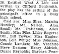 Marsha Huntley As Miss Shea In B.h.s. Senior Play