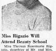 Theresa Rigazio Accepted At The Brockton School Of Beauty Culture