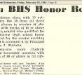 Robert Corradi On Honor Roll