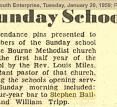 Sunday School Award, Stephen Baillie