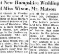 Barbara Frances Wixon-benjamin Matson Wedding
