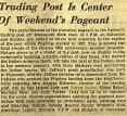 Judy Bolles Assisting Trading Post Pageant