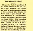 Marguerite Crabe, President