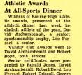 Leo Ferrari Athletic Awards Dinner